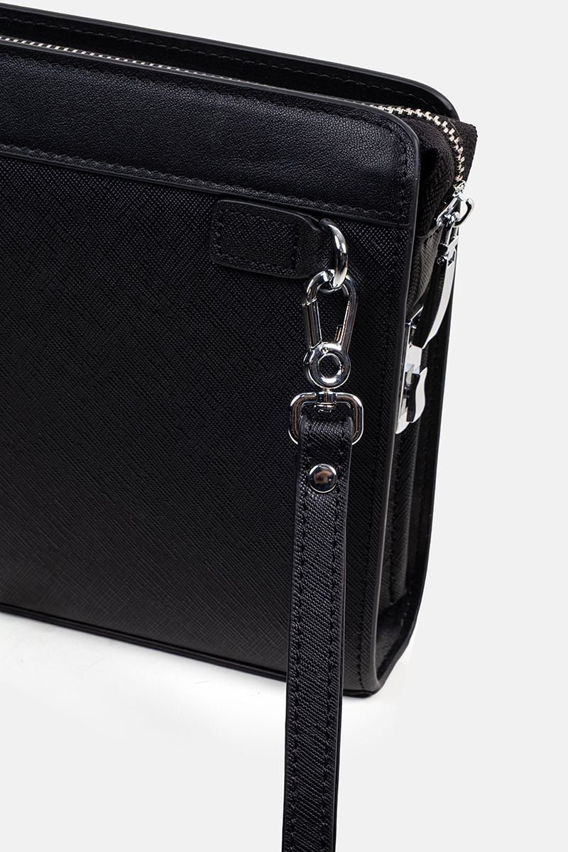 Ví Da Nam Cầm Tay John Henry