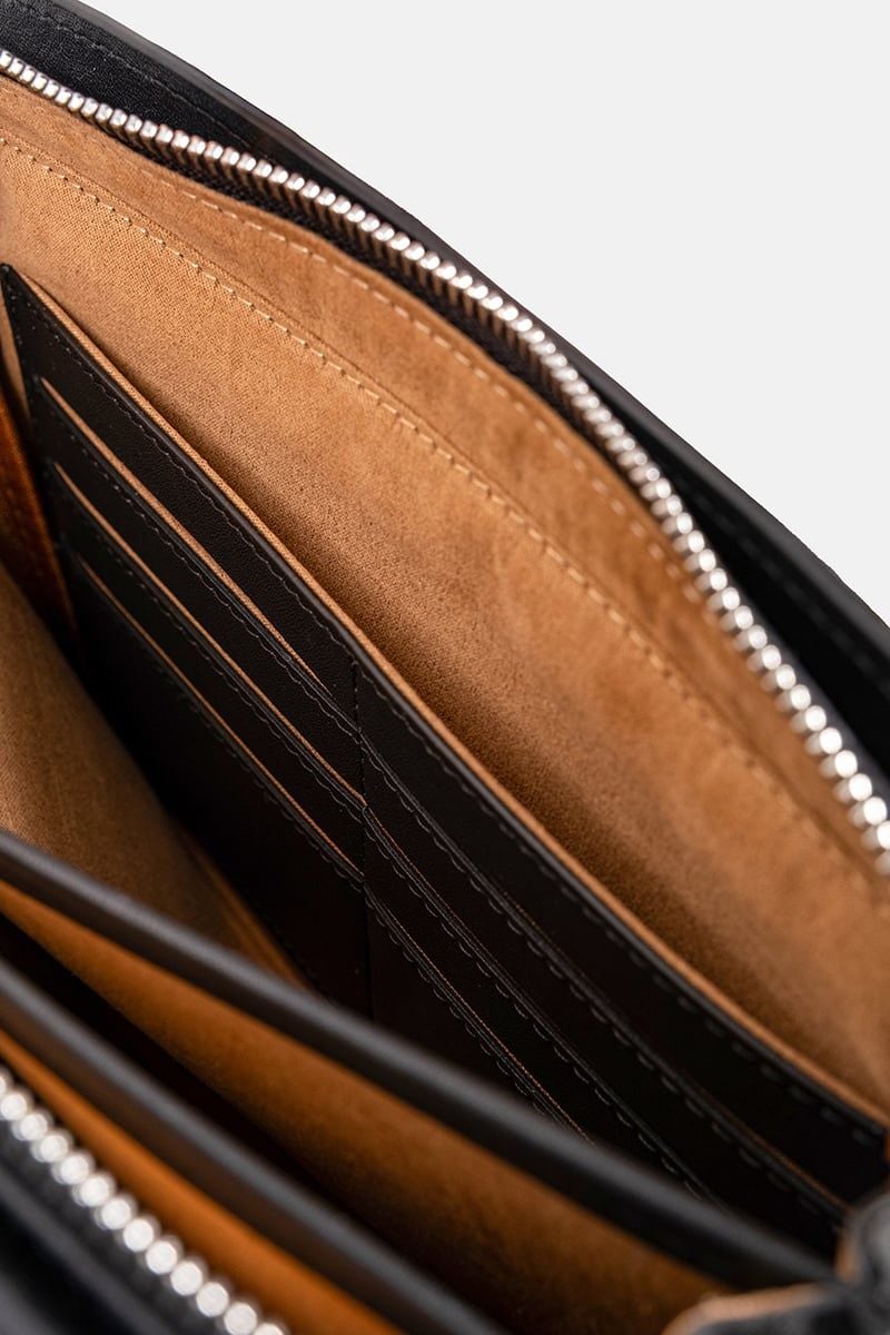 Ví Da Nam Cầm Tay John Henry