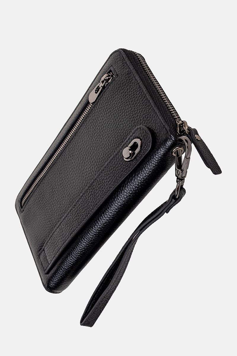 Ví Da Nam Cầm Tay John Henry