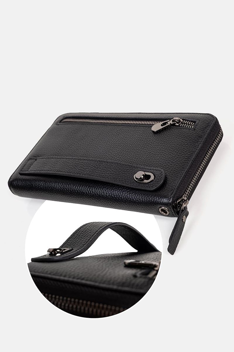 Ví Da Nam Cầm Tay John Henry