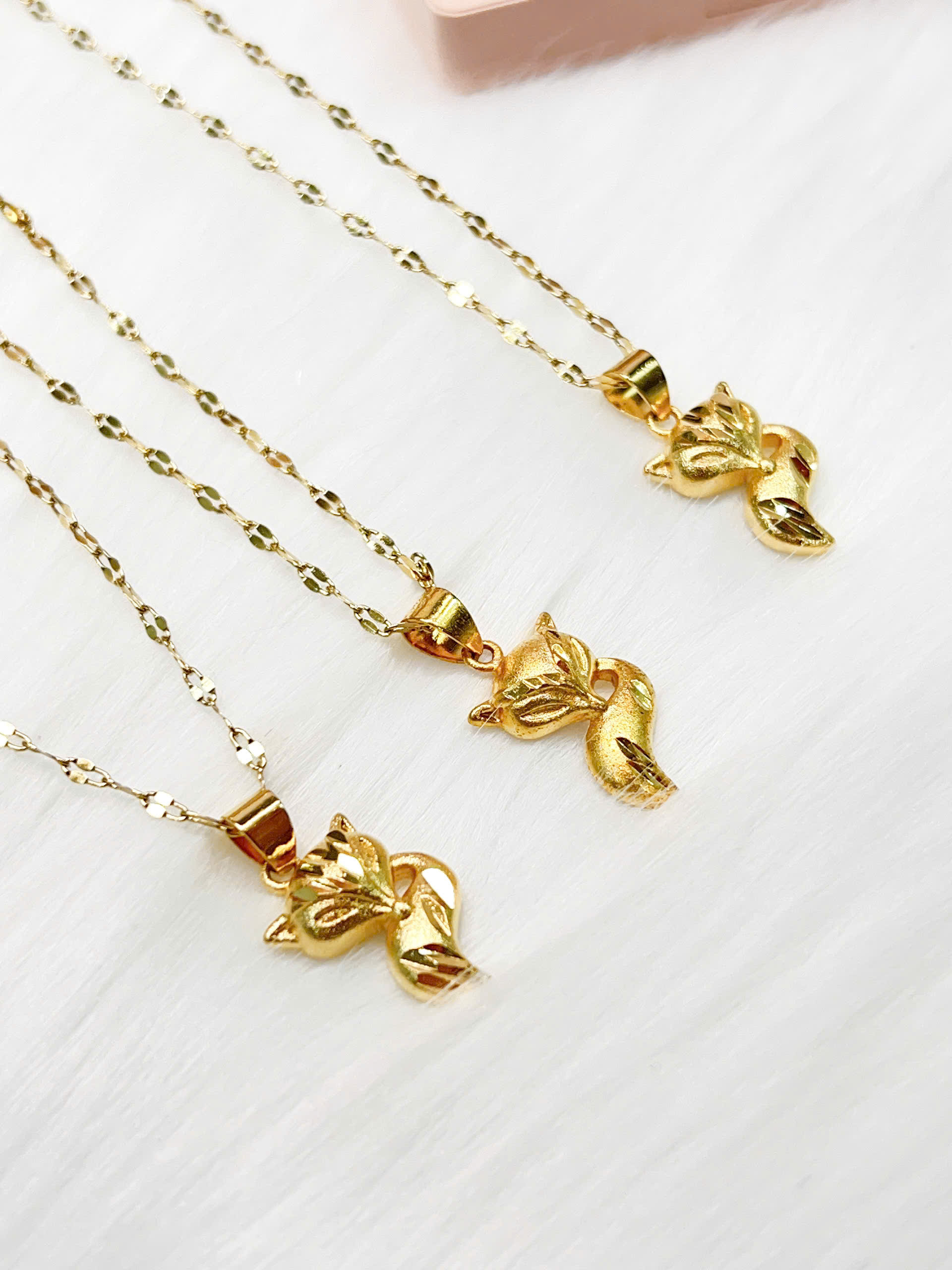 Set trang sức Titan - cáo phun cát nhám