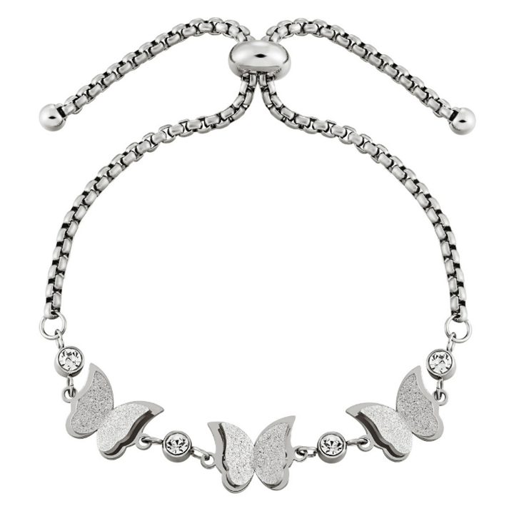 Lắc tay Titan - TA089 - con bướm dây rút