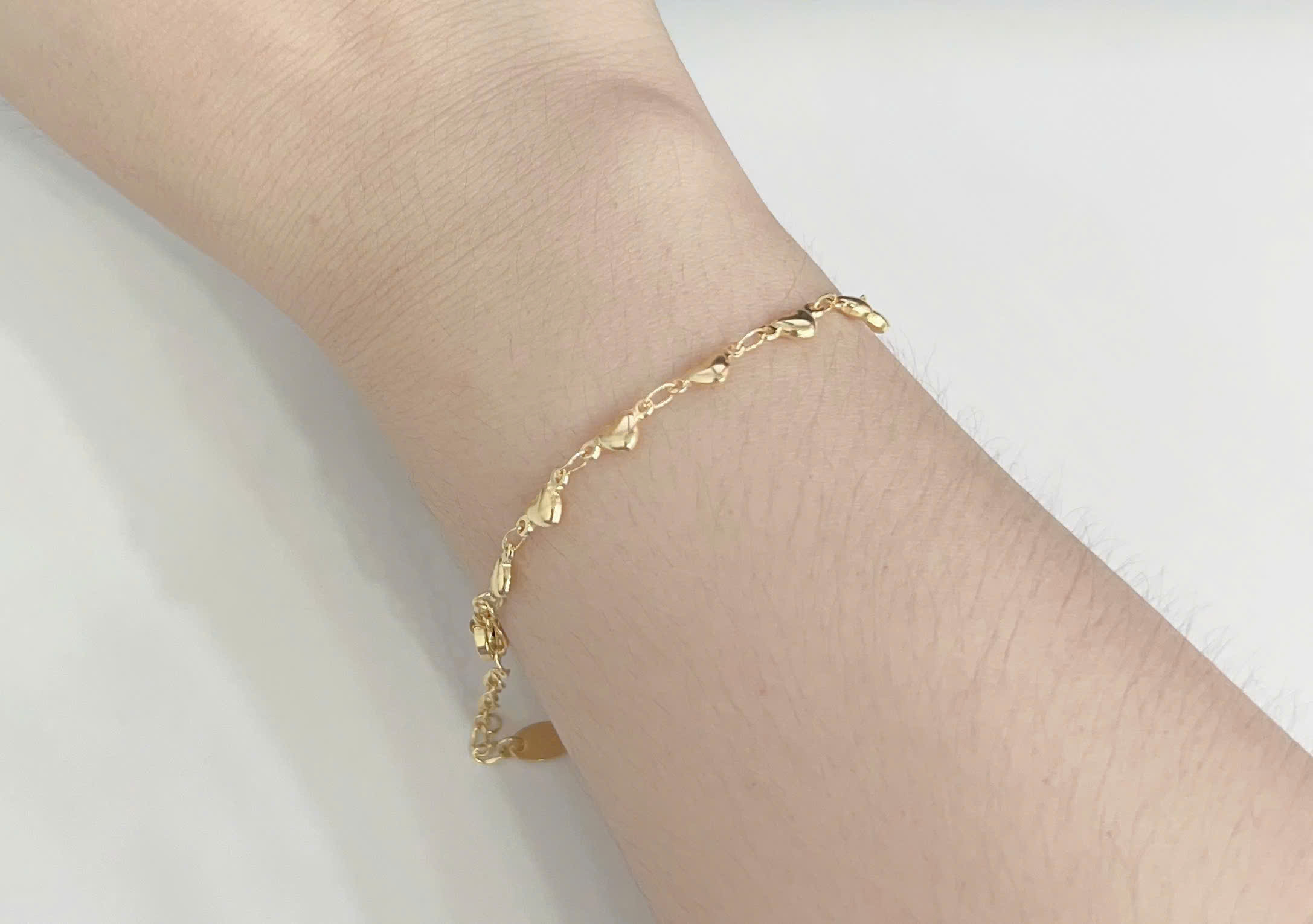 Lắc tay Titan - TA156 - Trái tim cách điệu