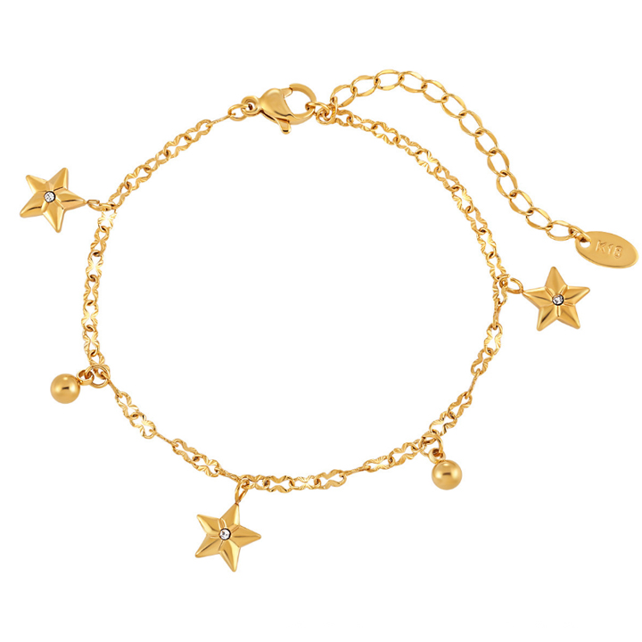 Lắc tay Titan - TA162 - ngôi sao cách điệu bi