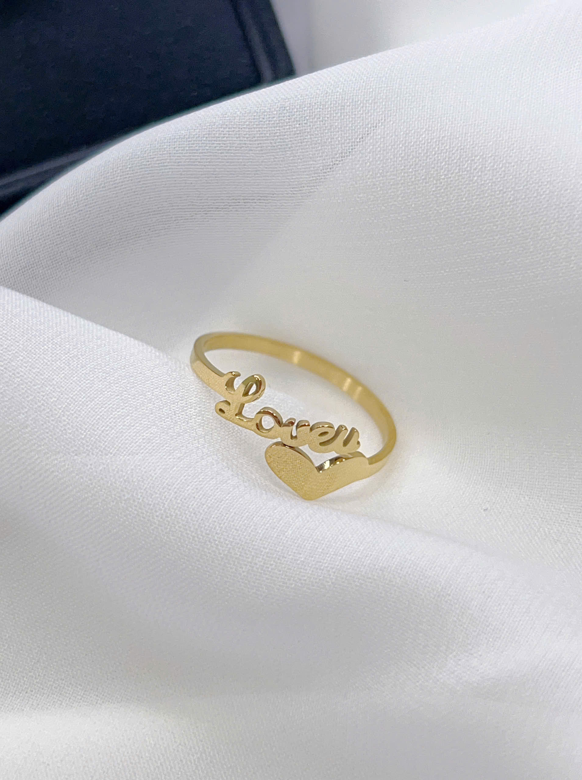 Nhẫn Titan - TC051 - Trái tim freesize