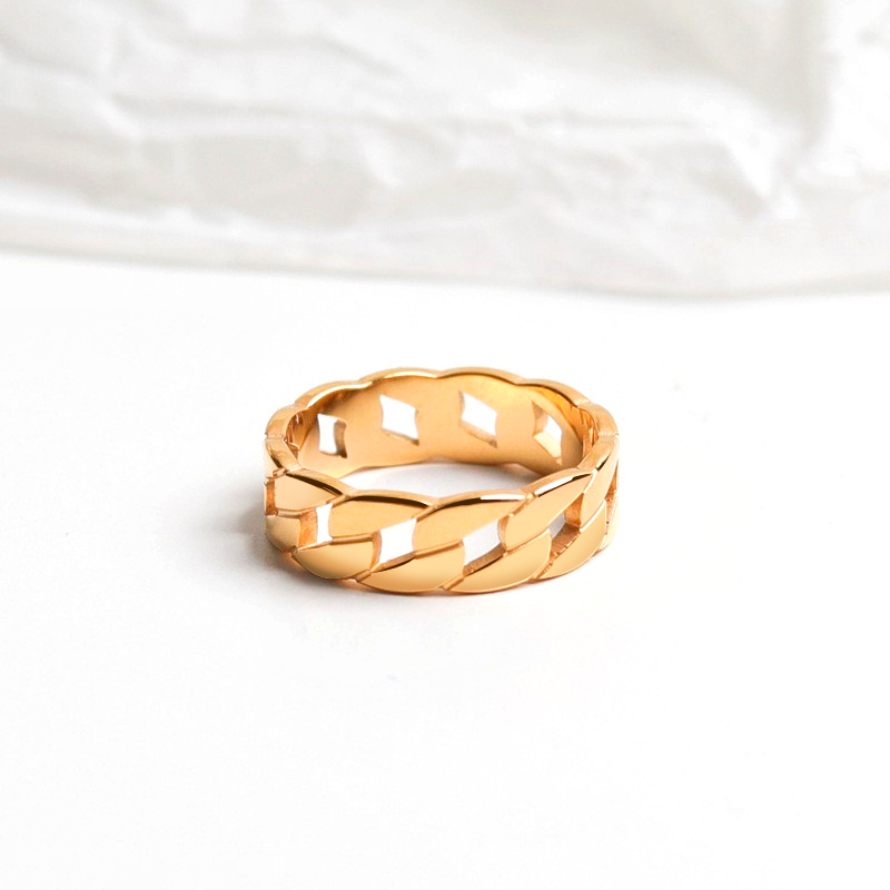 Nhẫn Titan - TC184 - Mắc xích lớn