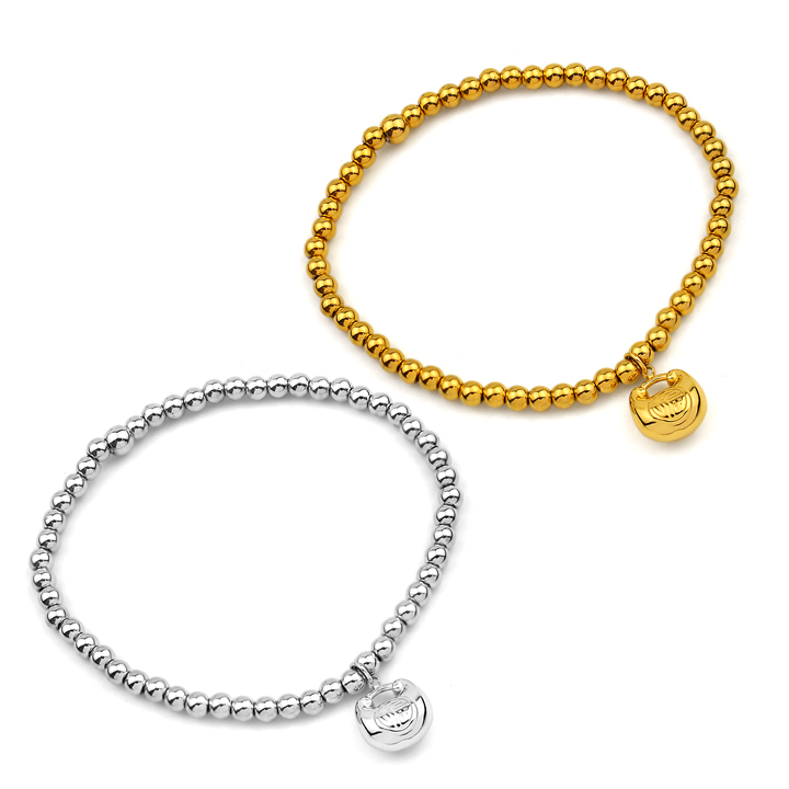 Vòng tay Titan - TA474 - bi titan khóa trường thọ chữ Phúc