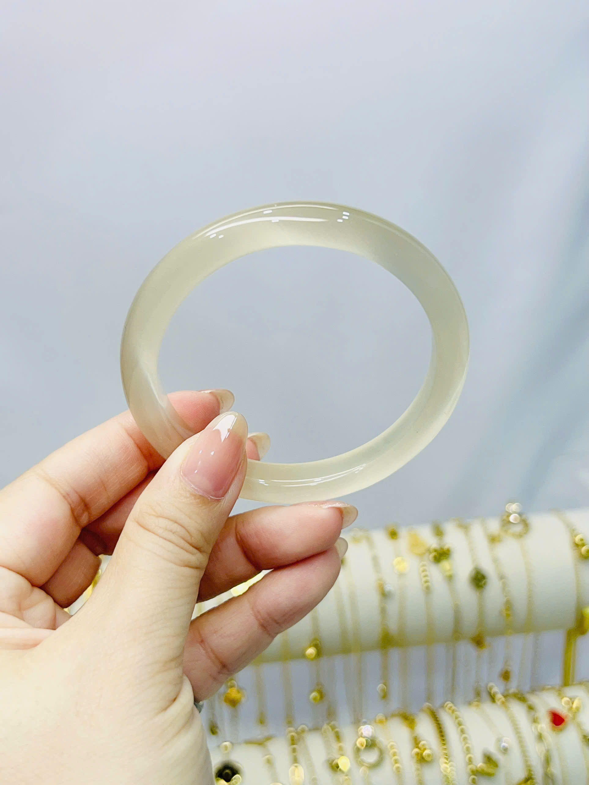 Vòng tay đá mắt mèo - TM001