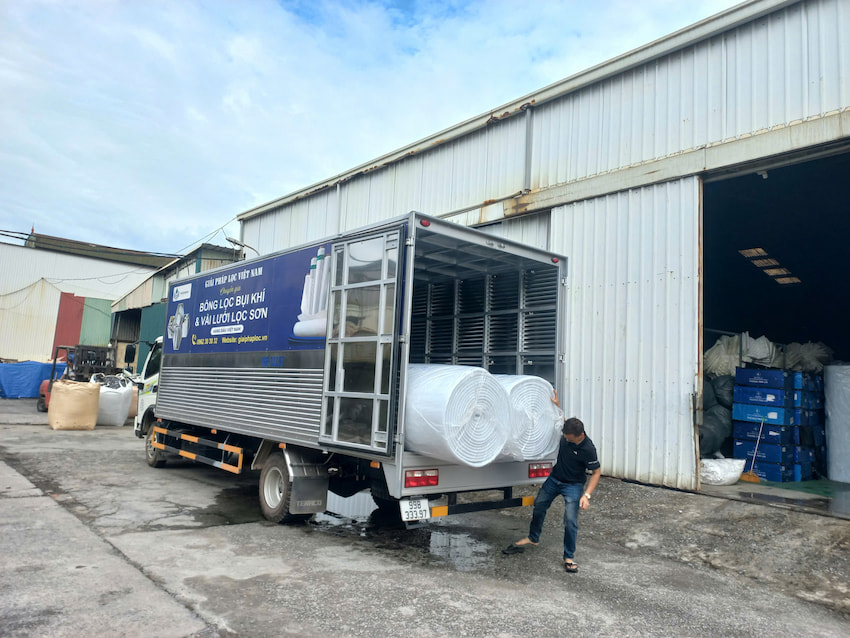 Chuyện Chưa Kể Về Đơn Hàng Bông Lọc Bụi G2 Giao Hỏa Tốc Đến Nhà Máy Biel Crystal Tại Hải Dương