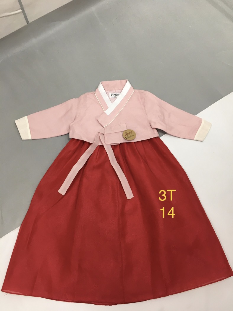 Bộ Hanbok bé gái 3T