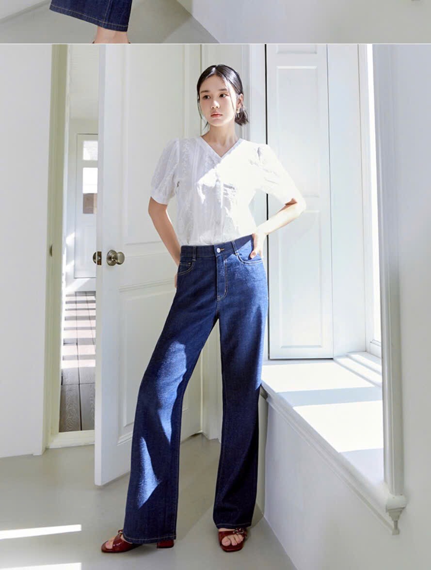 A77 Áo sơ mi thêu Celebshop