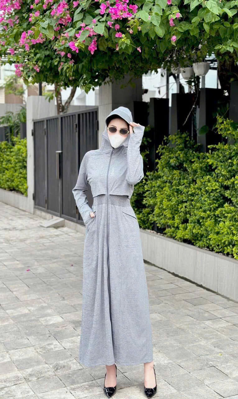 A44 Áo chống nắng dài Guno