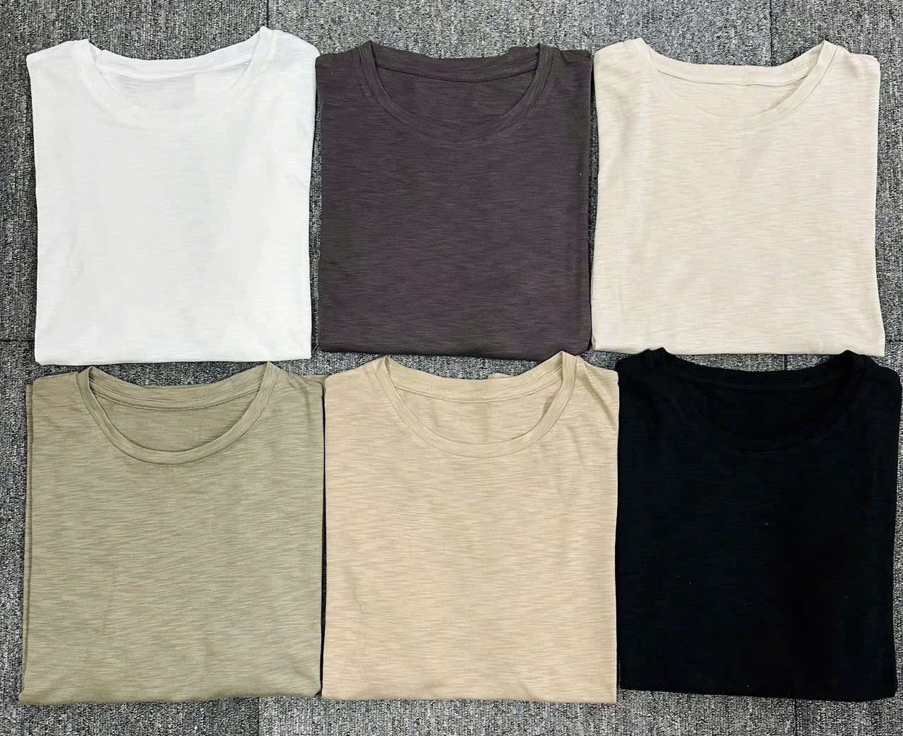 A70 Áo cotton xược Atg trơn
