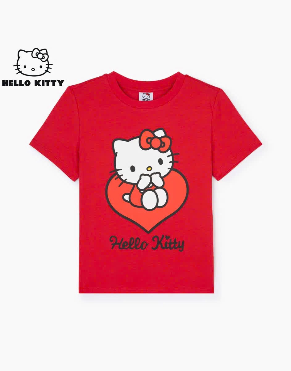 A52 Áo phông bé gái Kitty