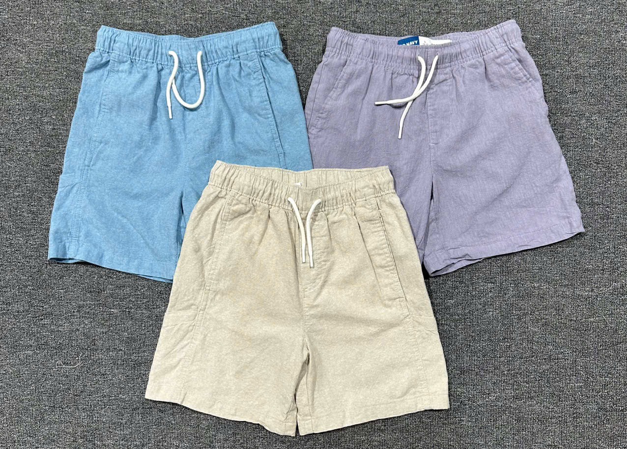 Q58 Quần short ka ki bé trai gap