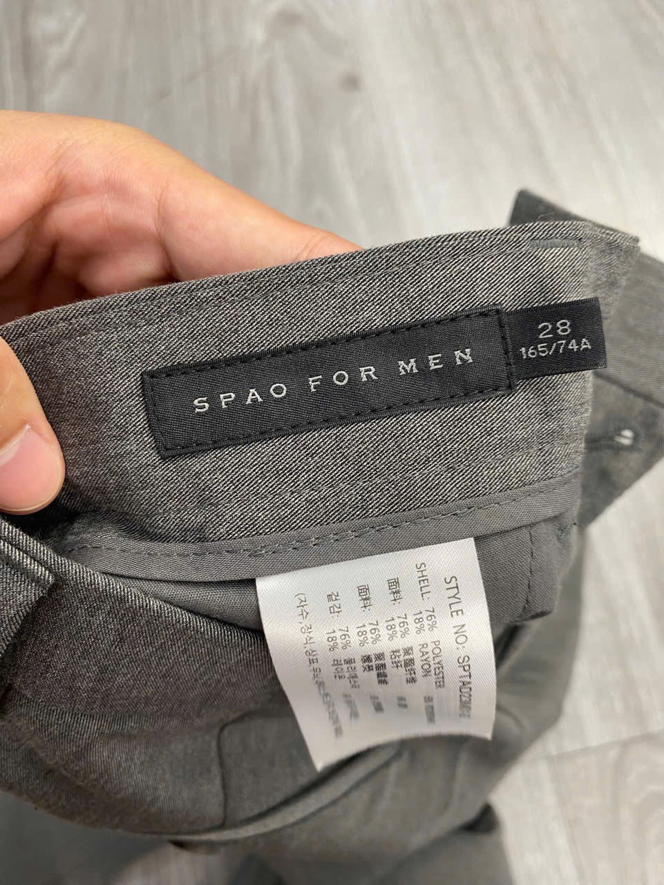 Q19 - Quần âu nam Spao