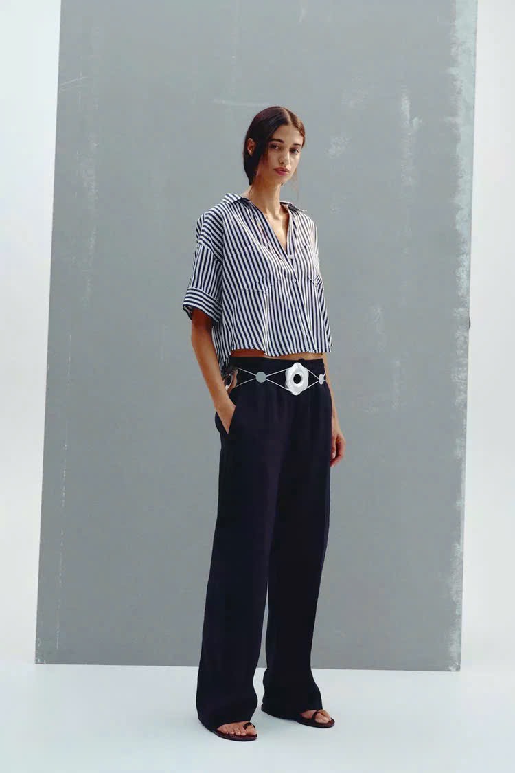 Q75 Quần linen Zr