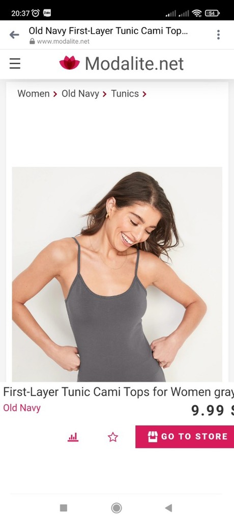 Áo 2 dây nữ Oldnavy