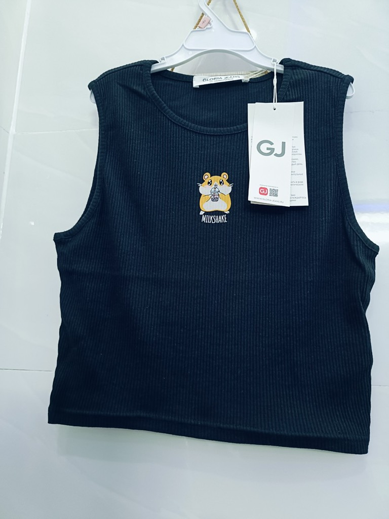 A24 Áo ba lỗ thun tăm croptop cho bé gái