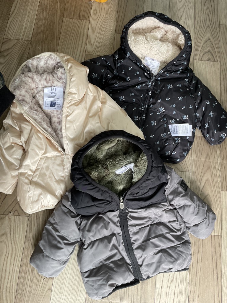 Áo phao 2 mặt Baby Gap