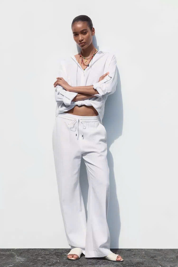 Q75 Quần linen Zr