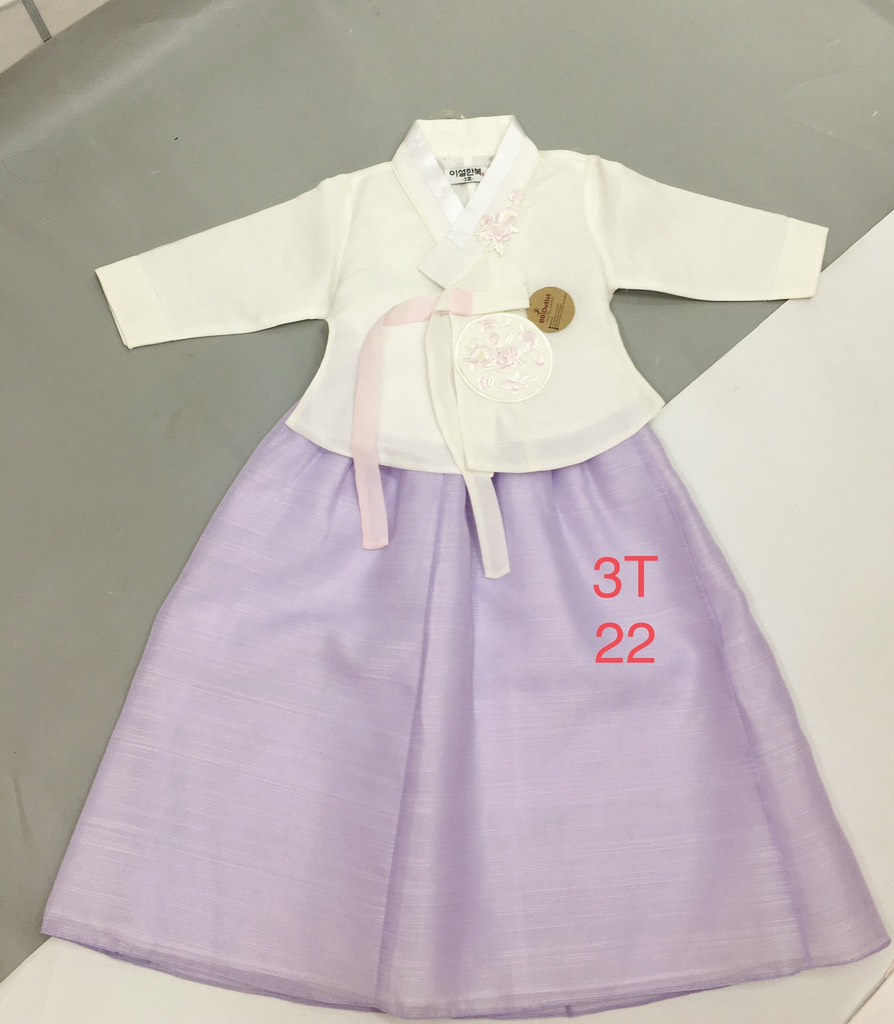 Bộ Hanbok bé gái 3T
