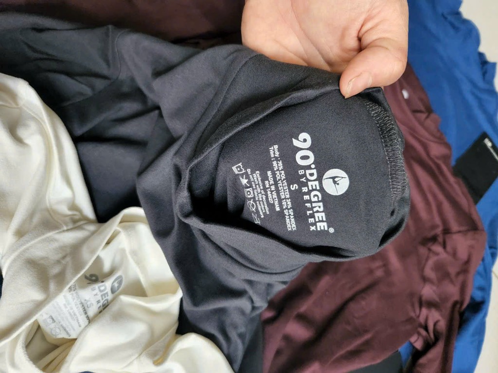 Áo giữ nhiệt nam 90 degree