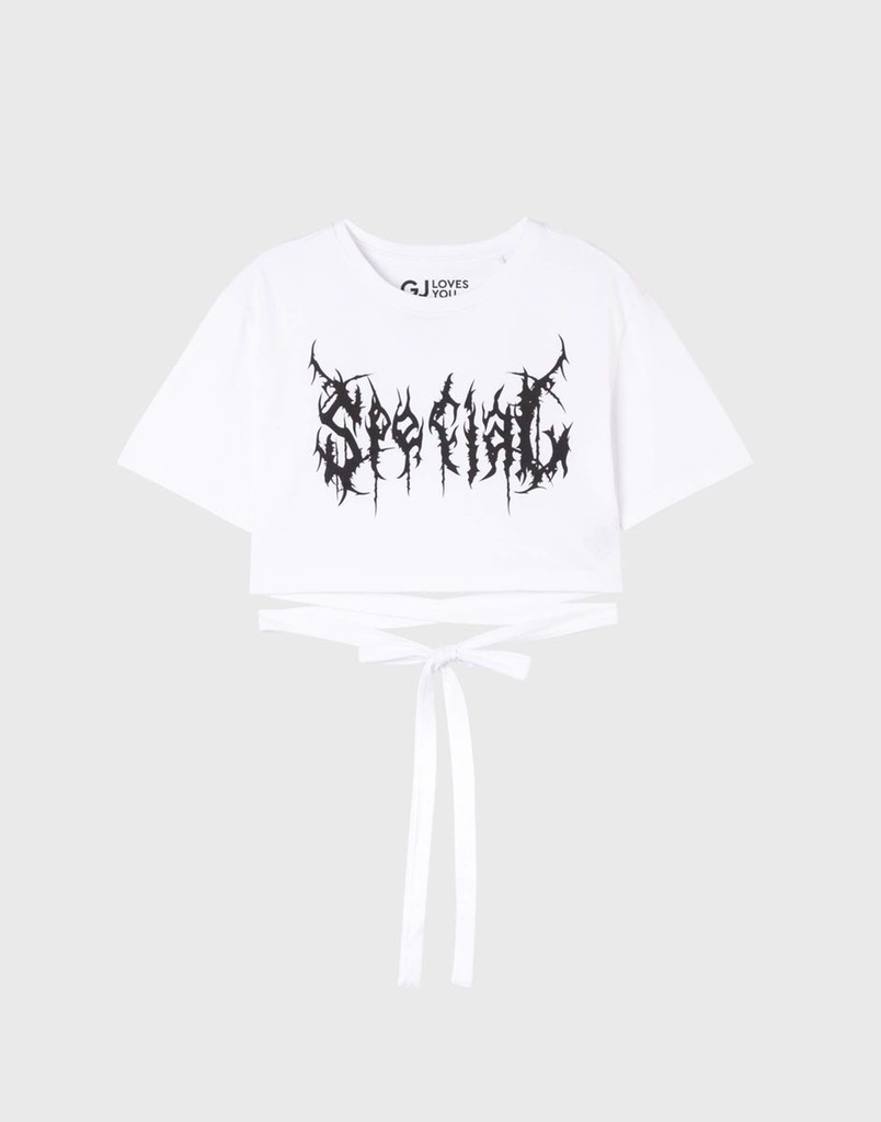 Áo croptop buộc dây GJ