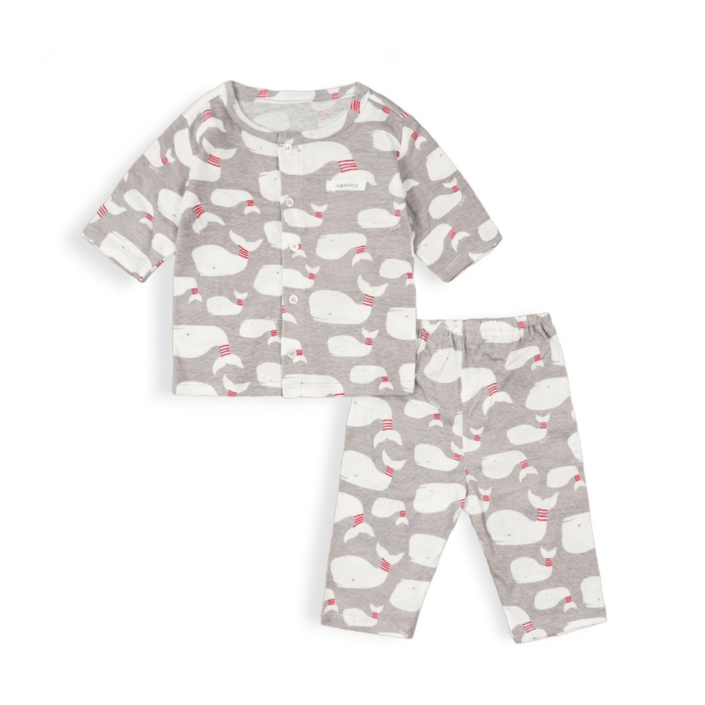 B08 Bộ cotton Hàn lửng - dài