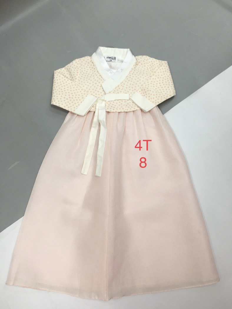 Bộ Hanbok bé gái 4T