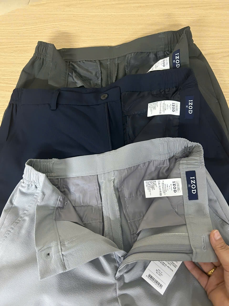 Q79 Quần golf nam izod