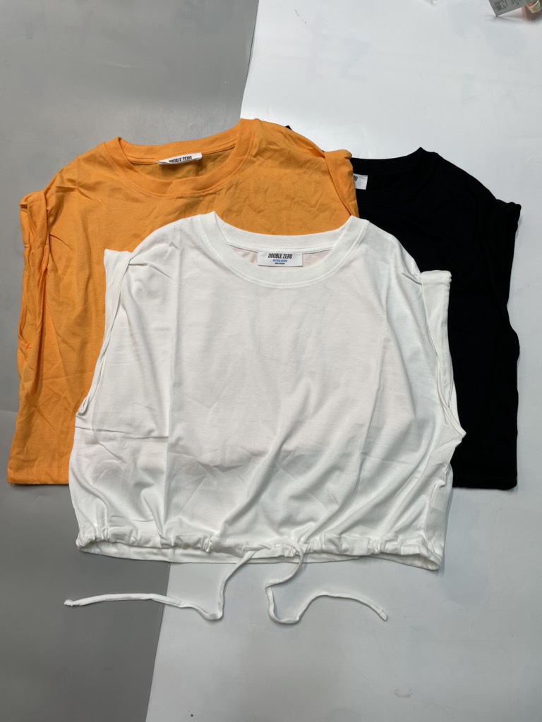 Áo croptop buộc dây Double Zero