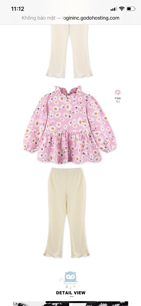 Áo nỉ bé gái Lilipurri & Owleybarn