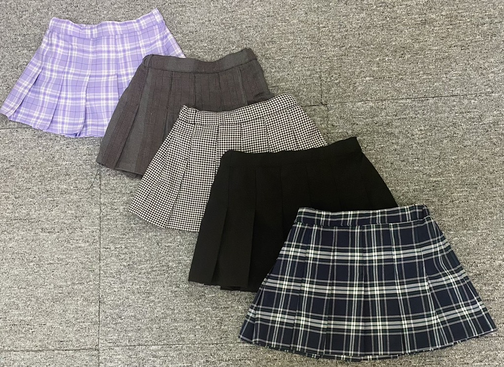 Chân váy xếp ly Polham