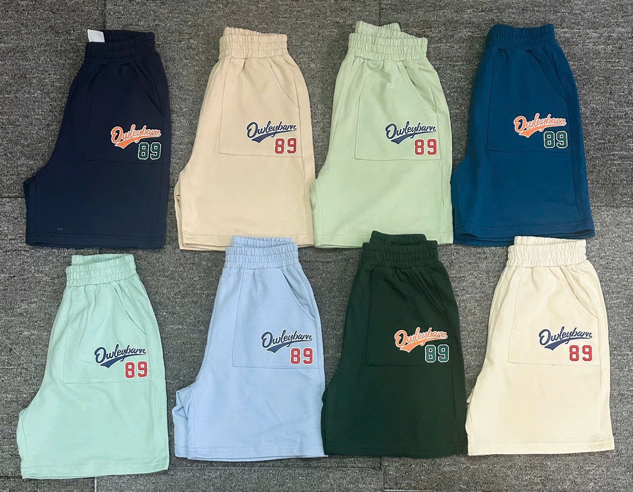 Q70 Quần short da cá trẻ em