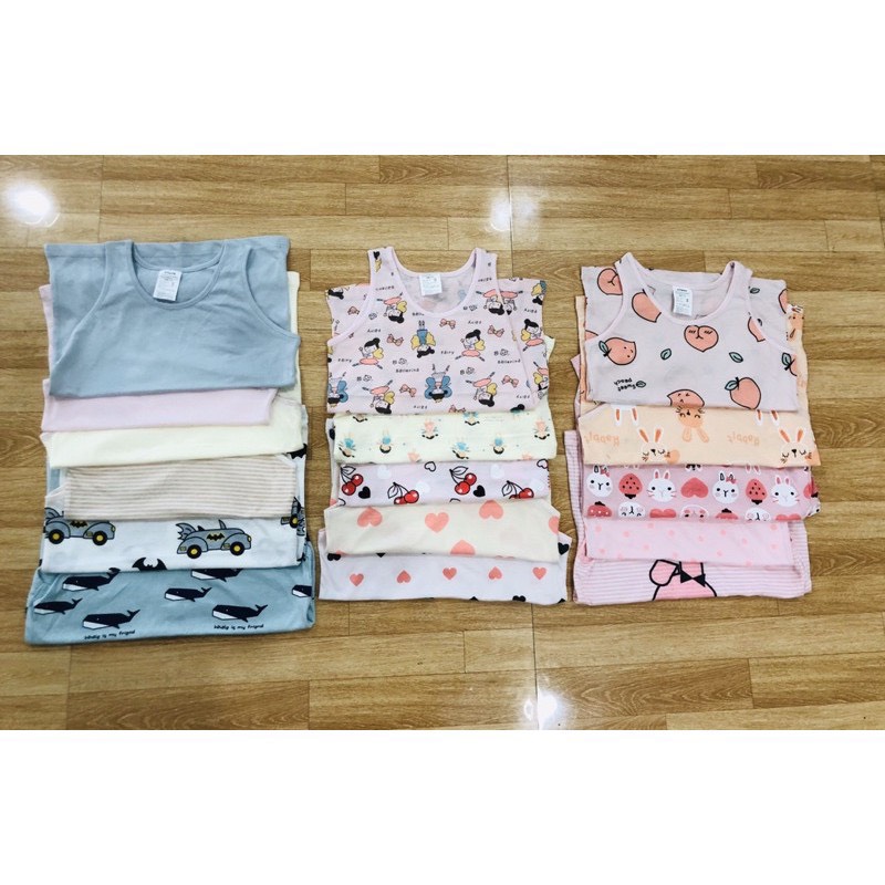 A25 Set 3c áo ba lỗ trẻ em