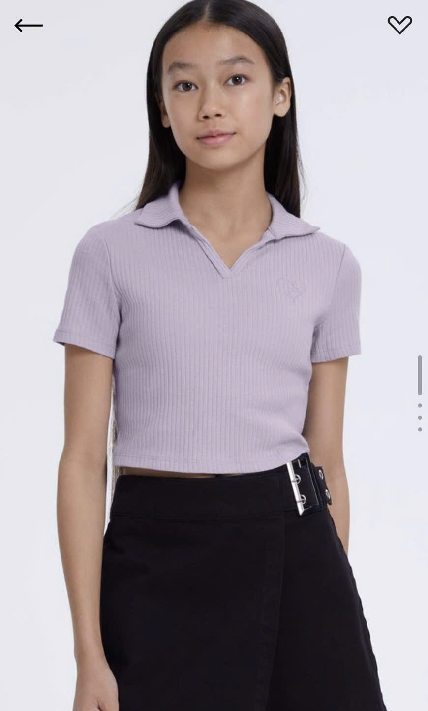 A39 Áo cotton tăm croptop GJ