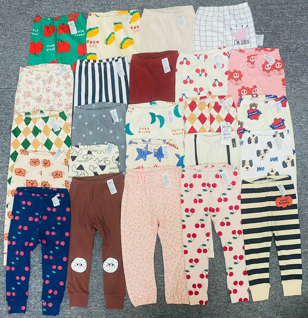 Quần chục dài cotton Hàn