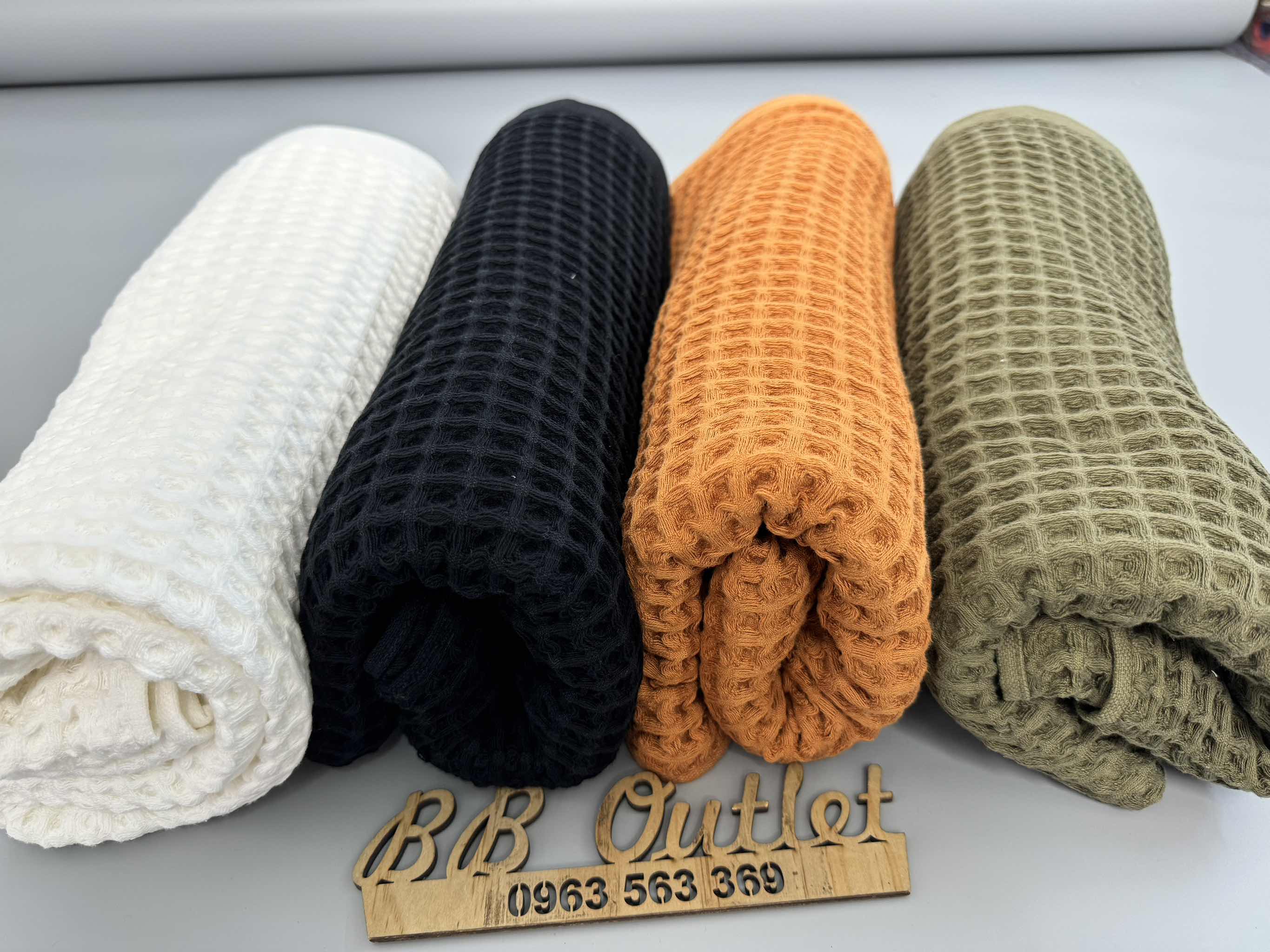 P05 Khăn tắm khách sạn 5* LUXURY SLOWTIDE - waffle organic cotton towels