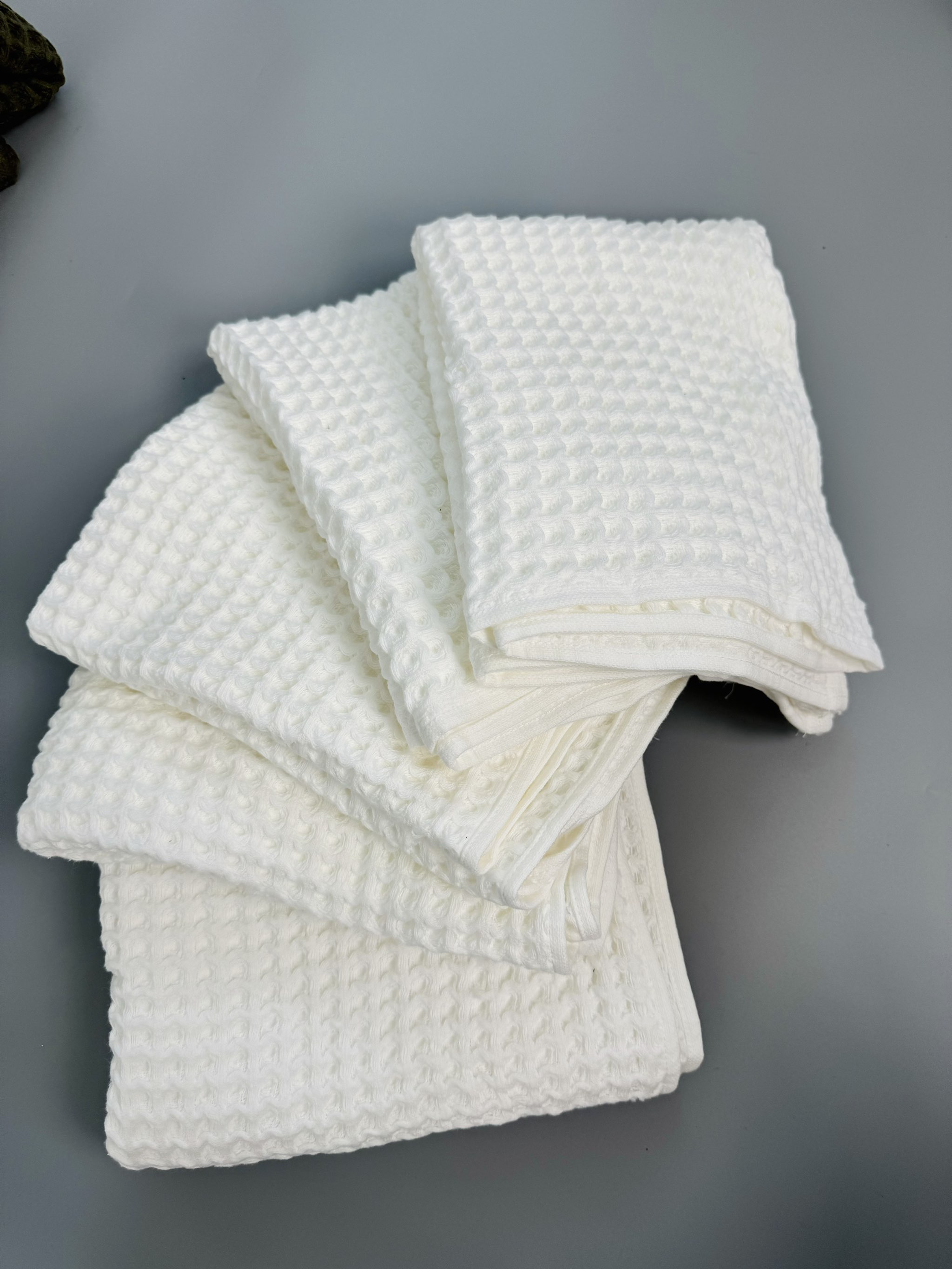 P05 Khăn tắm khách sạn 5* LUXURY SLOWTIDE - waffle organic cotton towels