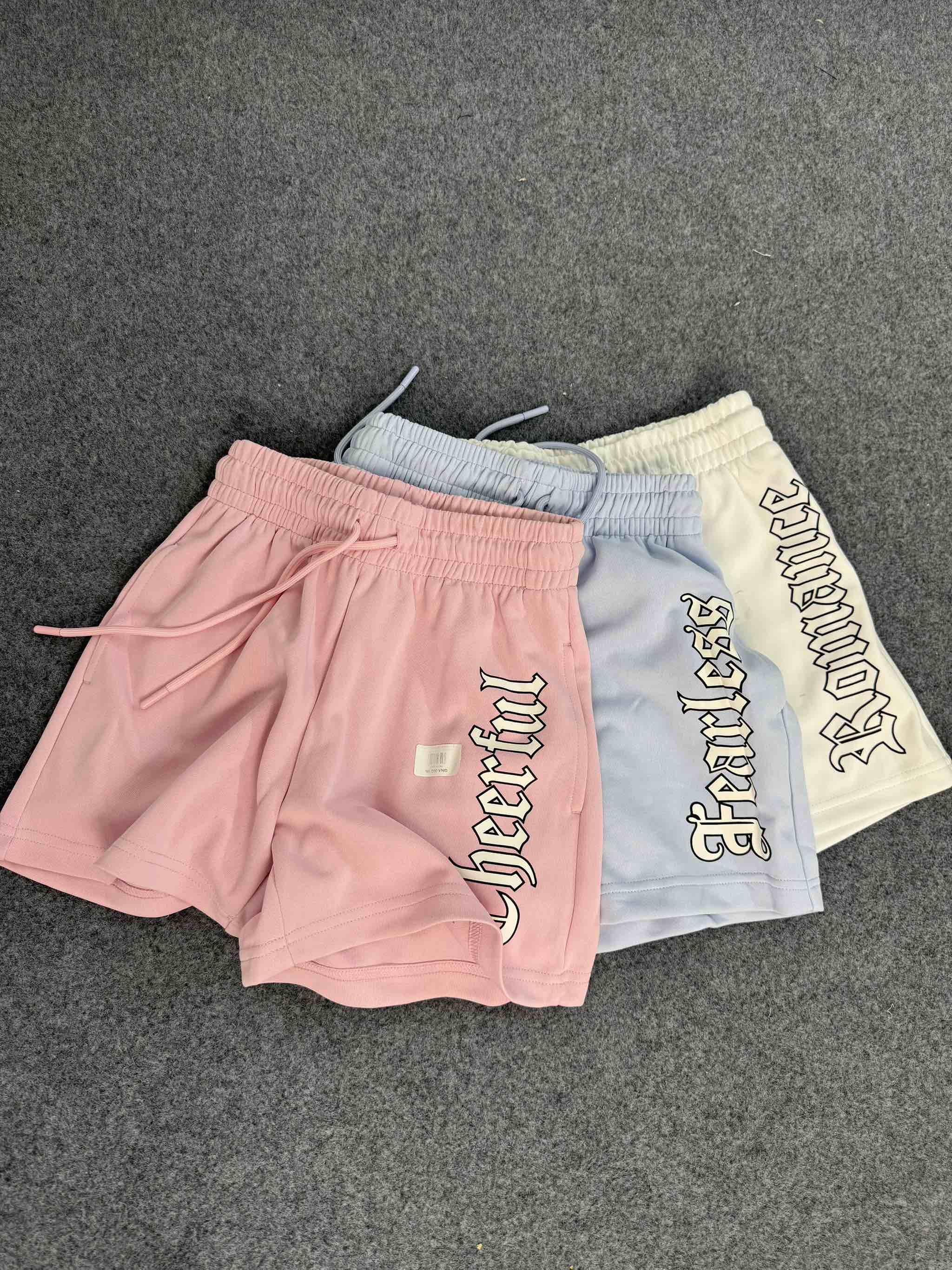 Q07 Quần short thun dày