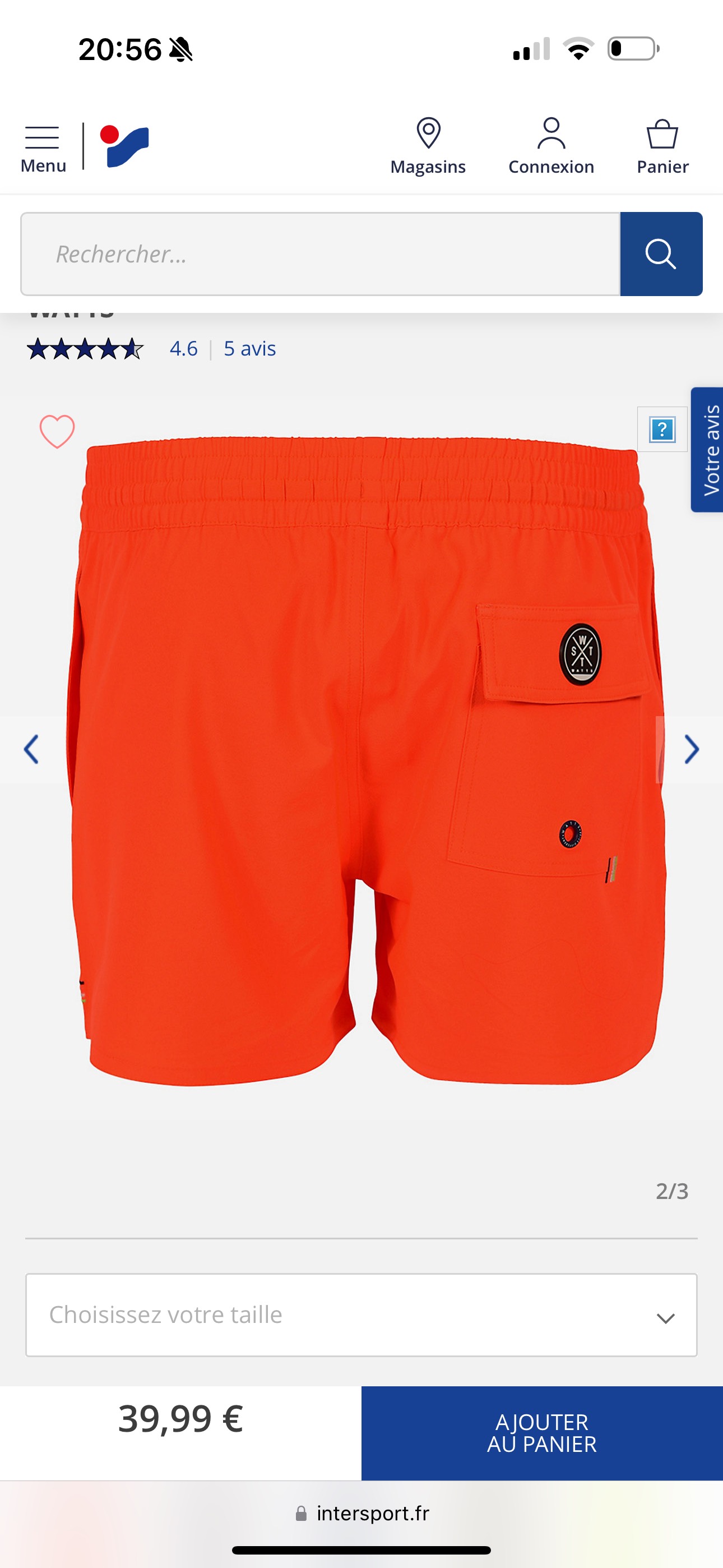 Q02 Quần short bơi WATTS cho trẻ em