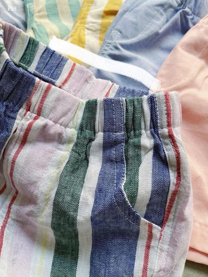 Q57 Quần đùi linen trẻ em