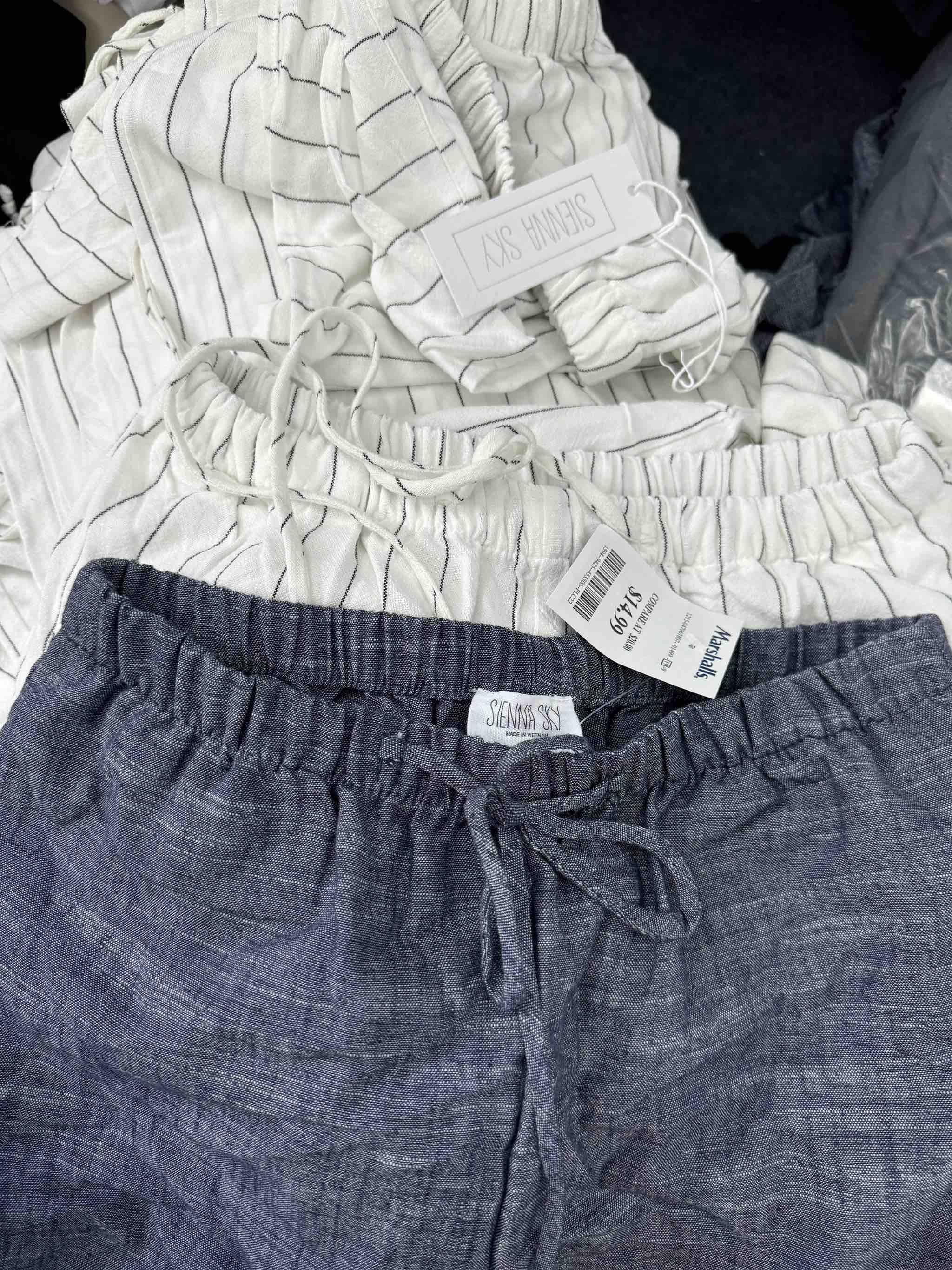 Q65 Quần đũi linen Sienna