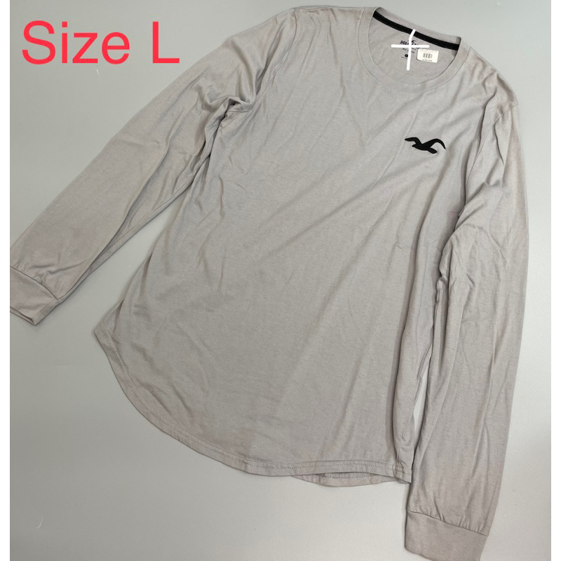 Áo cotton Hollister nam tay dài