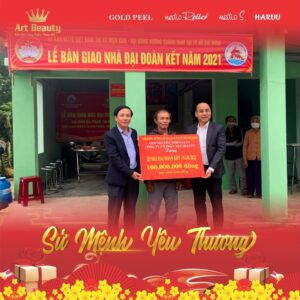 MANG XUÂN VỀ ẤM ÁP - MEDIC ROLLER TRAO TẶNG 2 NGÔI NHÀ ĐẠI ĐOÀN KẾT