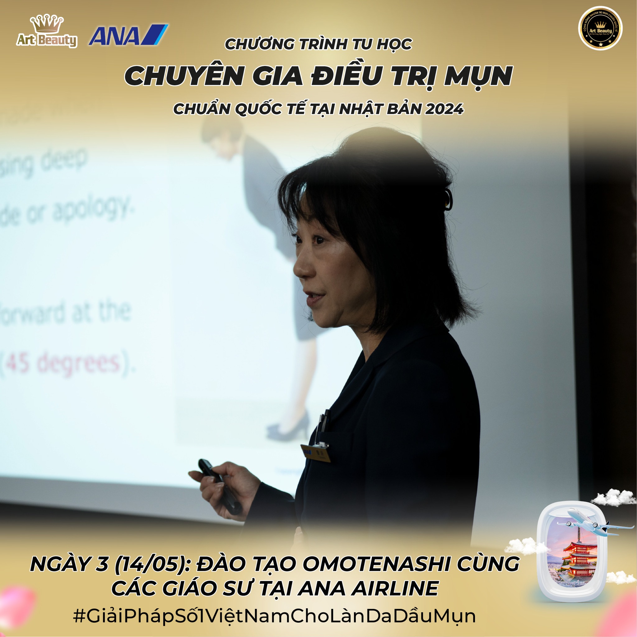 Trải nghiệm văn hóa Nhật Bản và học hỏi bí quyết Omotenashi từ ANA Airline