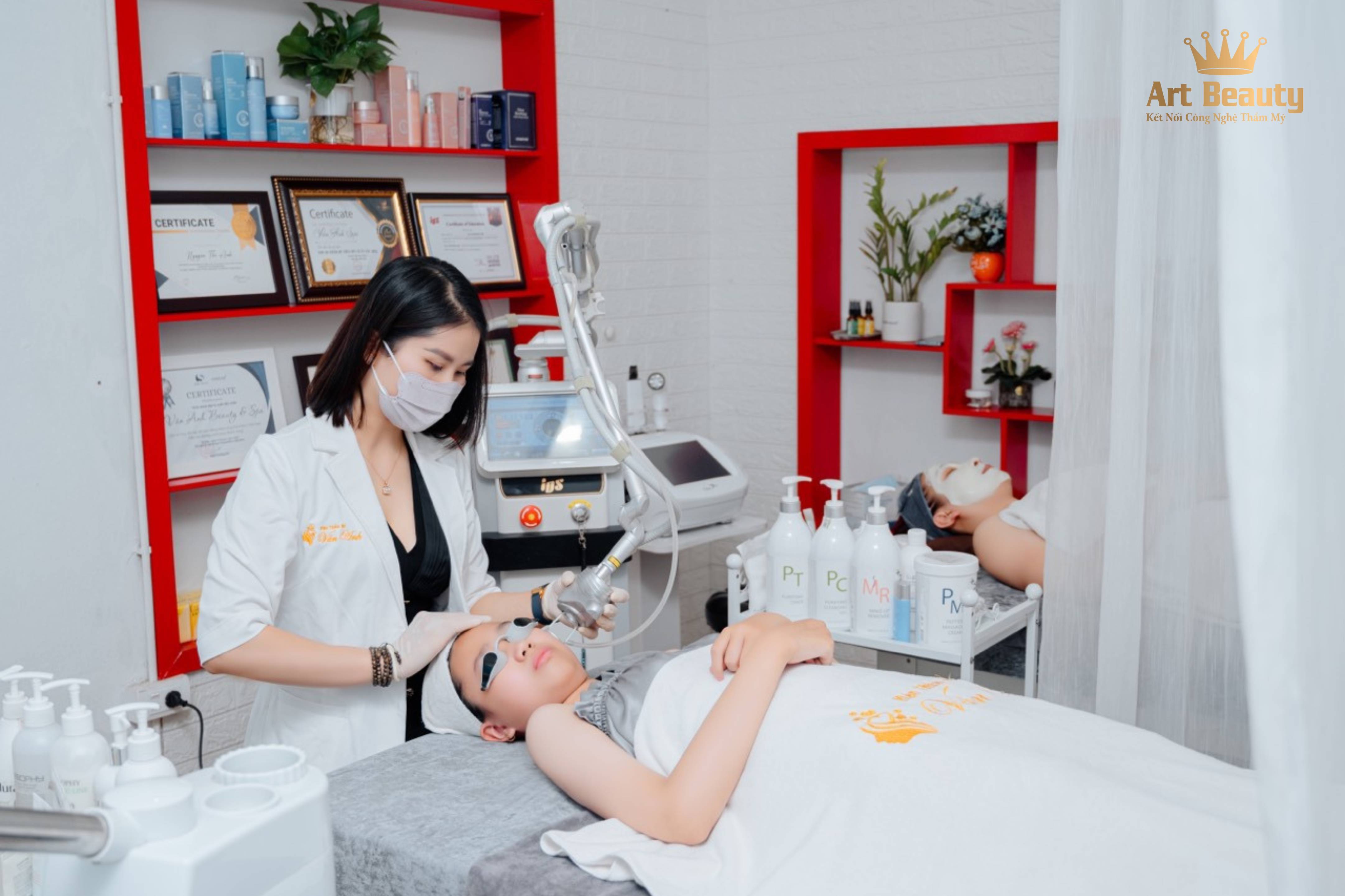 [Miền Bắc] Hà Nội - Vân Anh Beauty & Spa - Điều trị mụn chuyên sâu, lấy lại làn da tươi trẻ