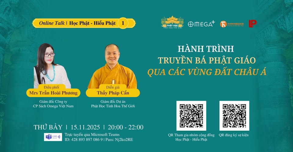 OMEGA+ TALK | HỌC PHẬT - HIỂU PHẬT | SỐ 1