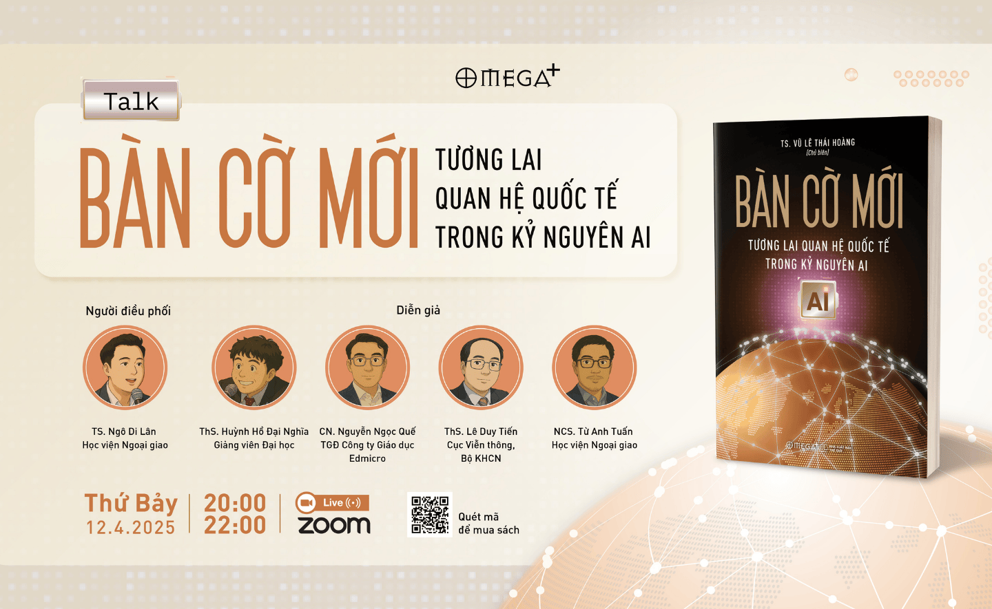 [Event] TALK “BÀN CỜ MỚI: TƯƠNG LAI QUAN HỆ QUỐC TẾ TRONG KỶ NGUYÊN A.I”